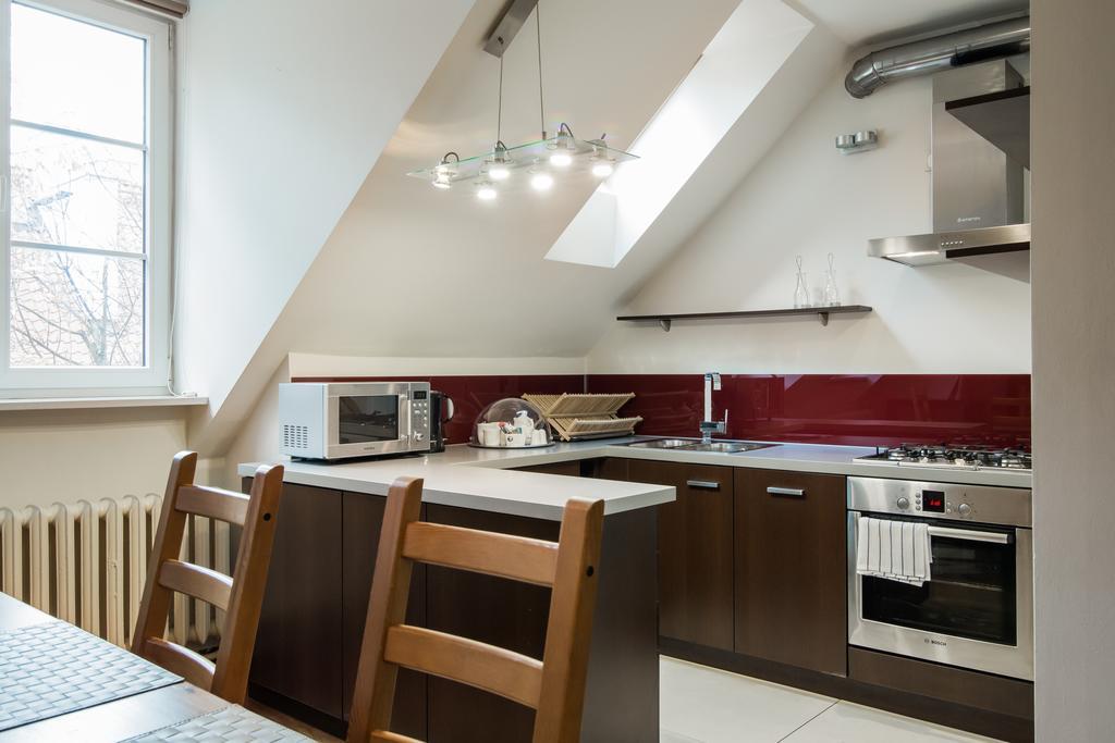 Nowy Rynek Apartment Old Town Warschau Buitenkant foto